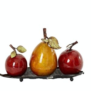 Decorative Fruit Set with Tray